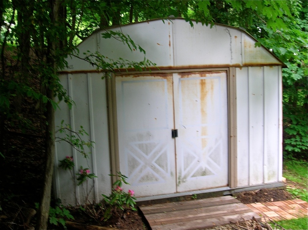 Garbage Can Storage Shed Plans